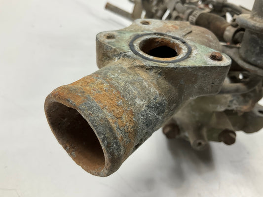 USED Lower Intake Manifold Plenum Fuel Rail & Injectors OEM For 87-89 Nissan Z31