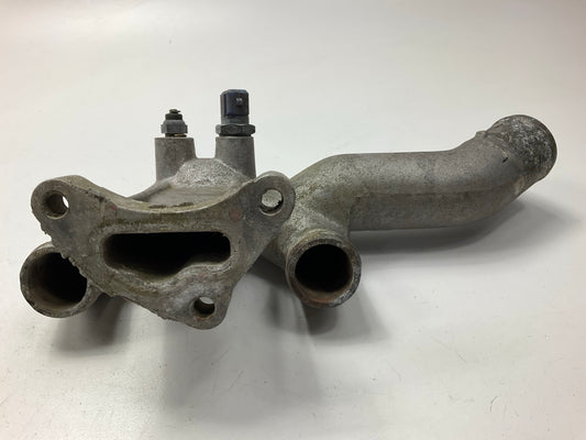USED # 817 - Upper Coolant Water Aluminum Pipe OEM For 90-96 Nissan 300zx Z32
