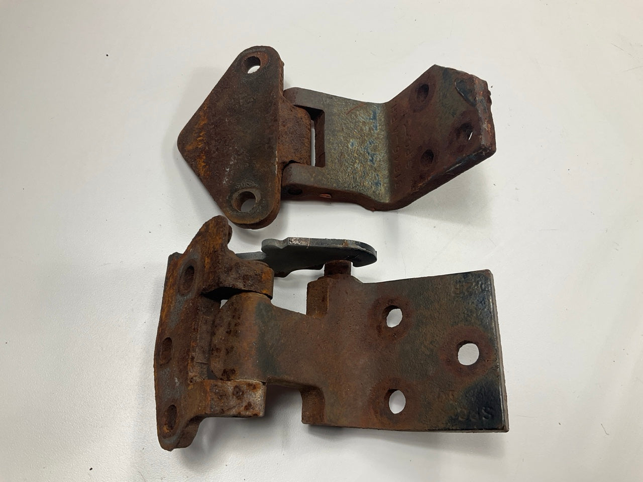USED - OEM Front Right Passenger Upper & Lower Door Hinge 1965-1966 Ford Mustang