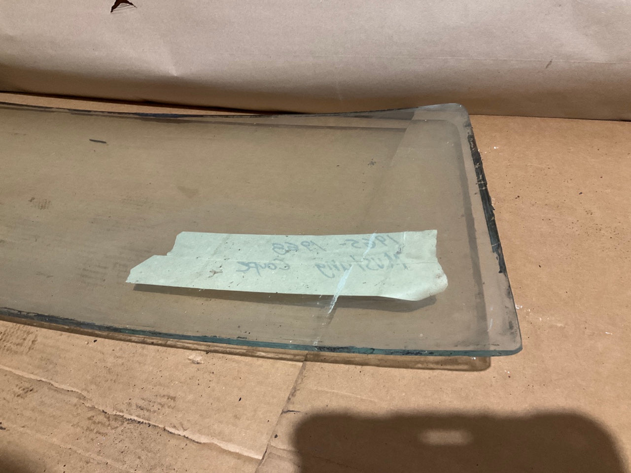 USED OEM Ford - 1965-1968 Ford Mustang Coupe Rear Window Glass