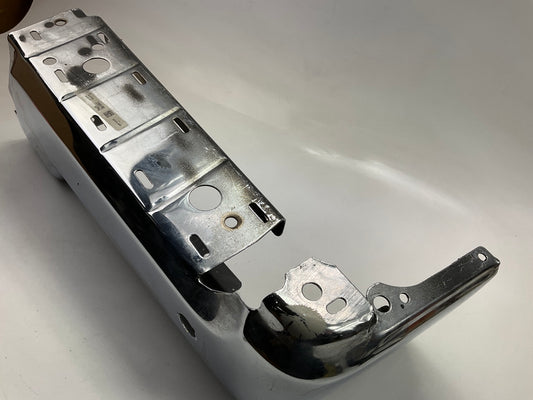 Used OEM Ford Rear Bumper Right Chrome End Cap WITH HOLE 2017-2022 F250 F350 SD