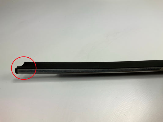 Some Damage - Right Passengers Door Upper Window Sill Edge Trim For 79-83 280zx