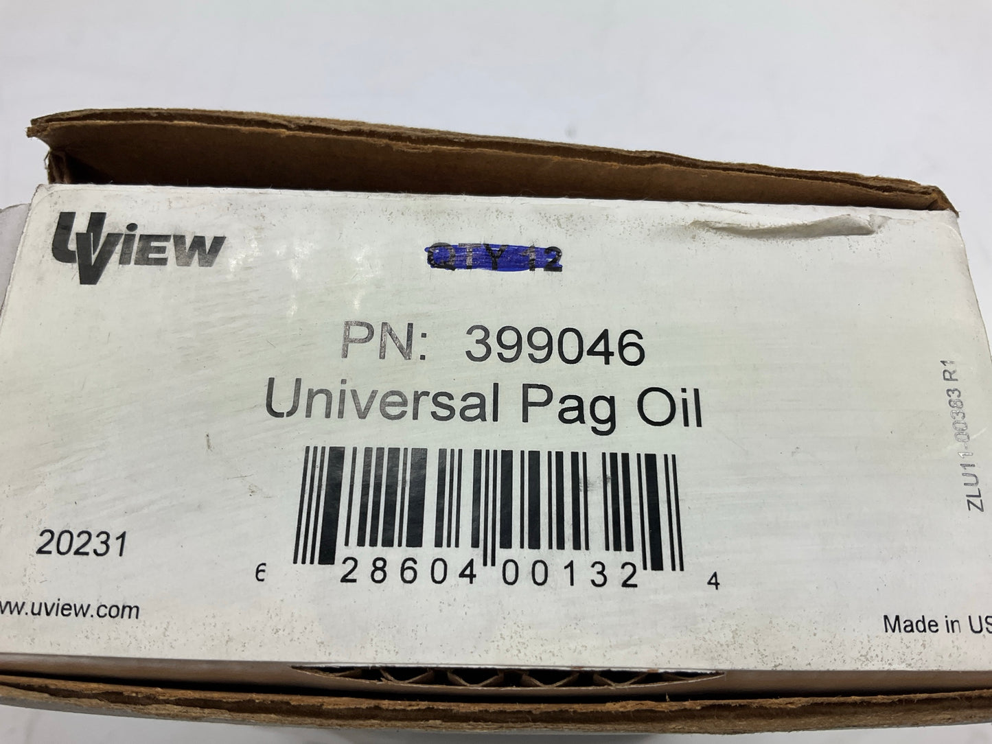 (5) UView 399046 Universal PAG 46 Oil Cartridges, 1 Oz Each