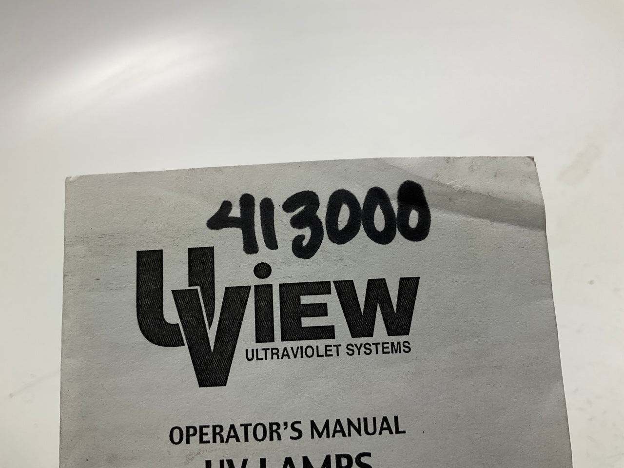 Uview 413000 50-Watt Micro-Lite UV Ultraviolet Inspection Light W/ Glasses
