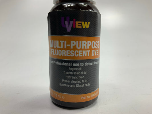 (7) X 1oz - UVIEW B483206 Multi-Purpose Leak Detection Dye Bottles