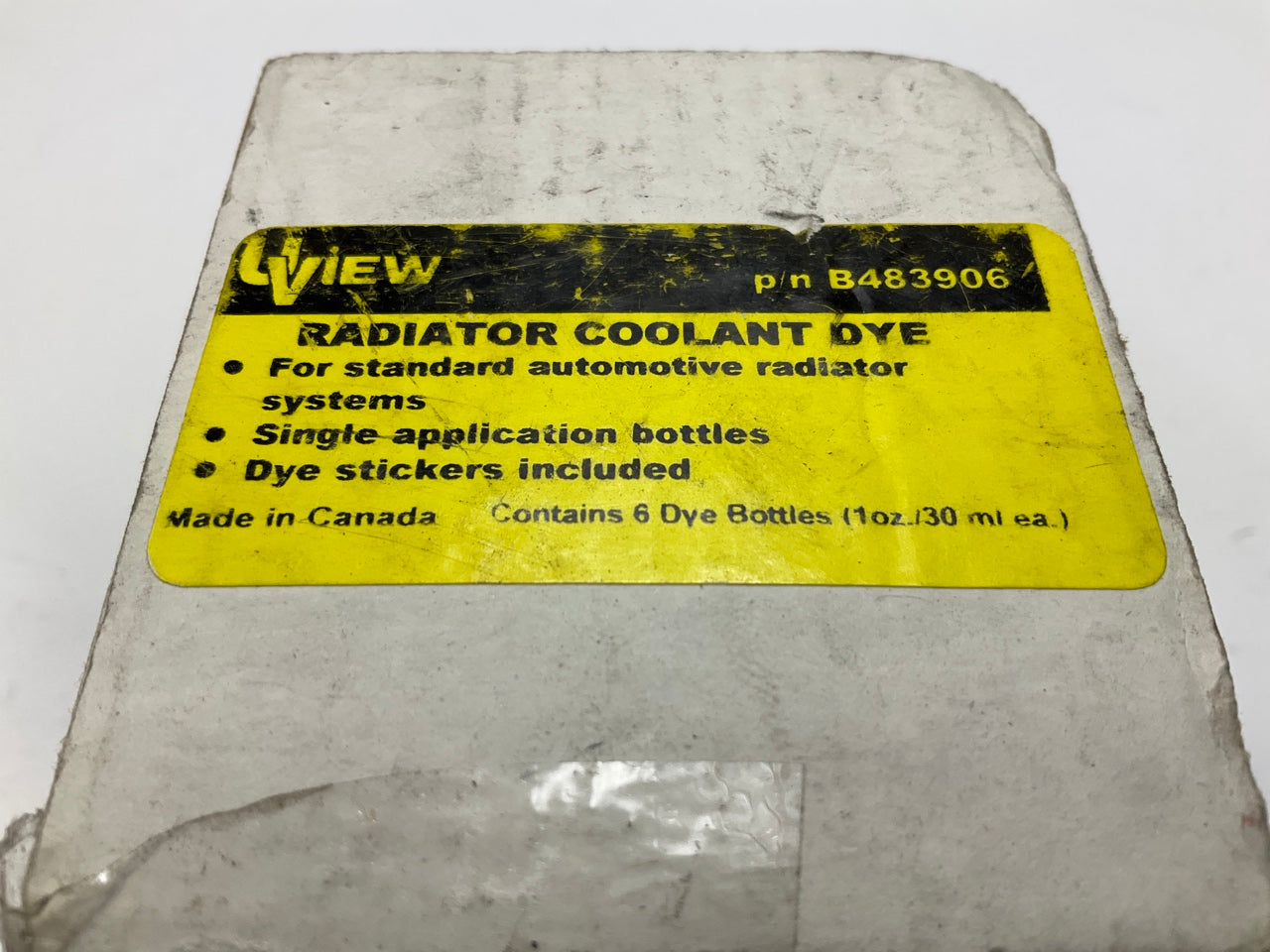 (5) 1oz Bottles - UView B483906 Radiator Coolant Leak Detection Dye