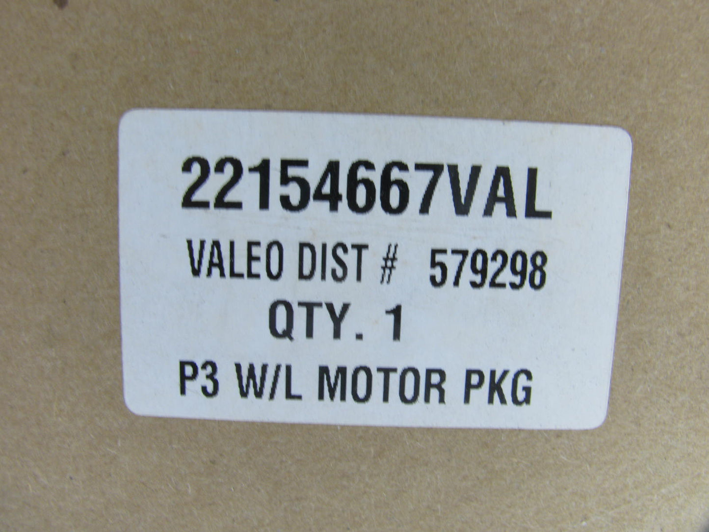Valeo 22154667 Rear Left Power Window Motor For 1992-1999 Chevy GMC C1500