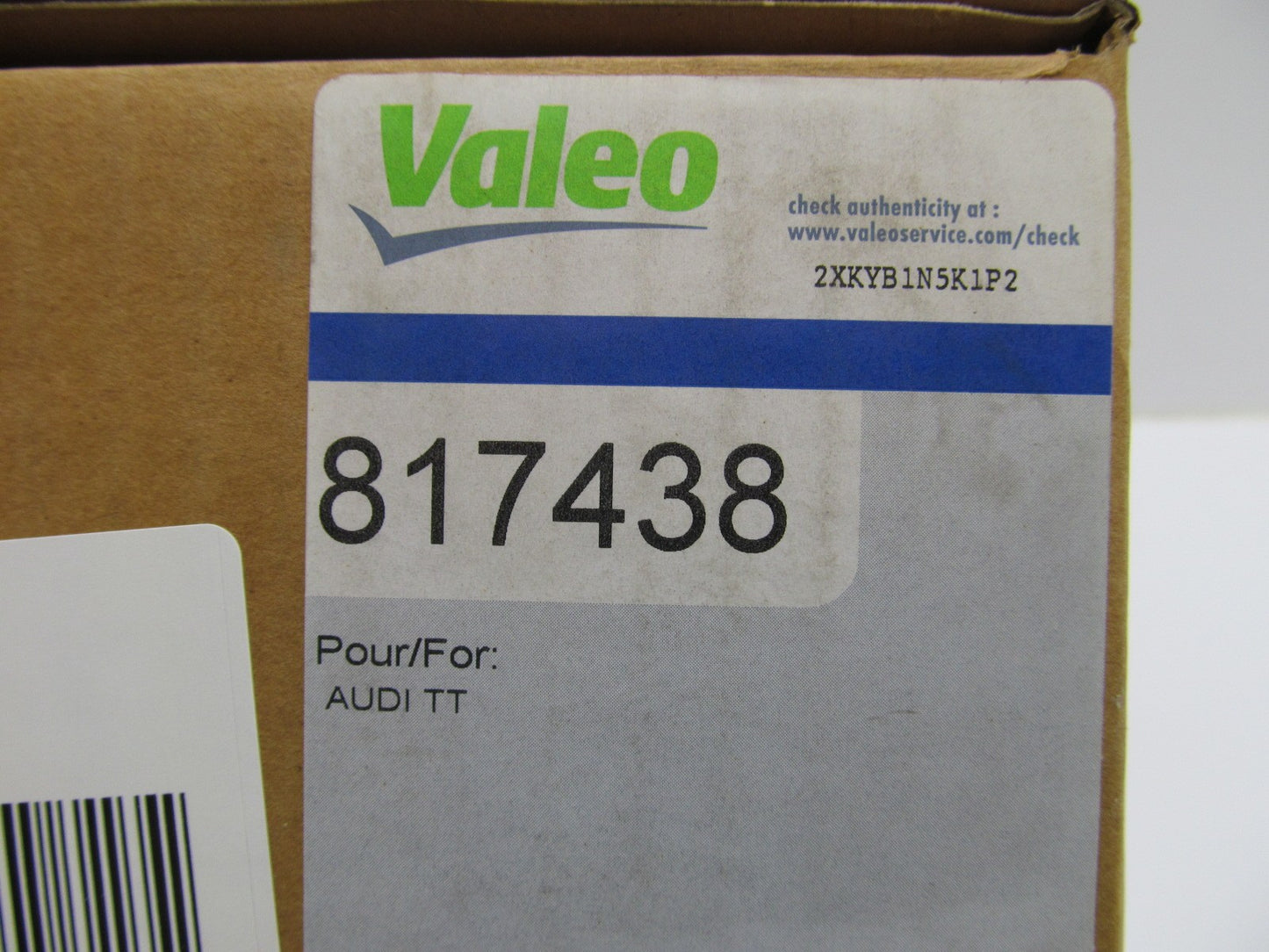 Valeo 817438 Turbocharger Intercooler OEM For 1999-2004 Audi TT 1.8L Turbo