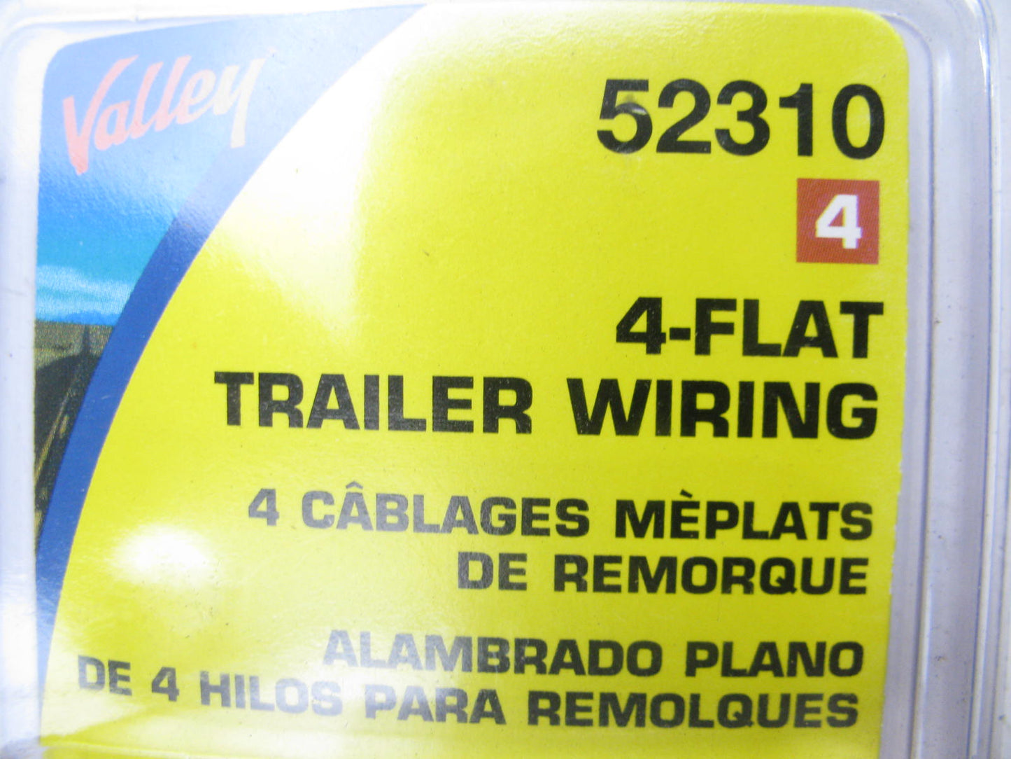 Valley 52310 4-Way Flat Trailer Wiring Connector