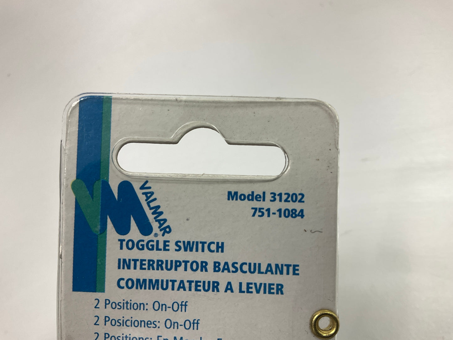 Valmar 31202 Boat / Marine On-Off Toggle Switch (15/32'' Mounting Hole)