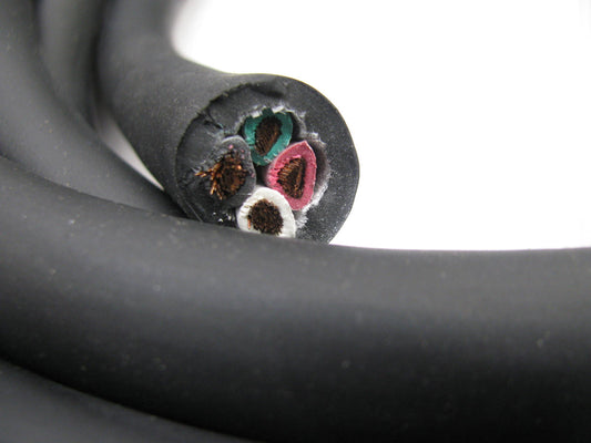 25 FEET- Valterra E3648 PORTABLE CABLE CORD, 10 AWG, 4 STRANDS, 600V Max