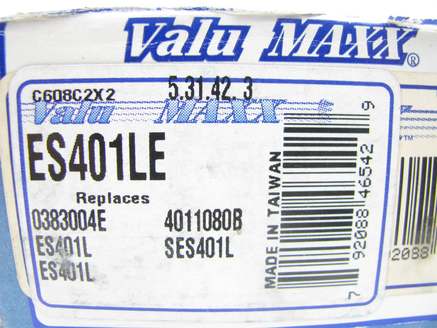 Valu Maxx ES401LE Steering Tie Rod End - Front Inner