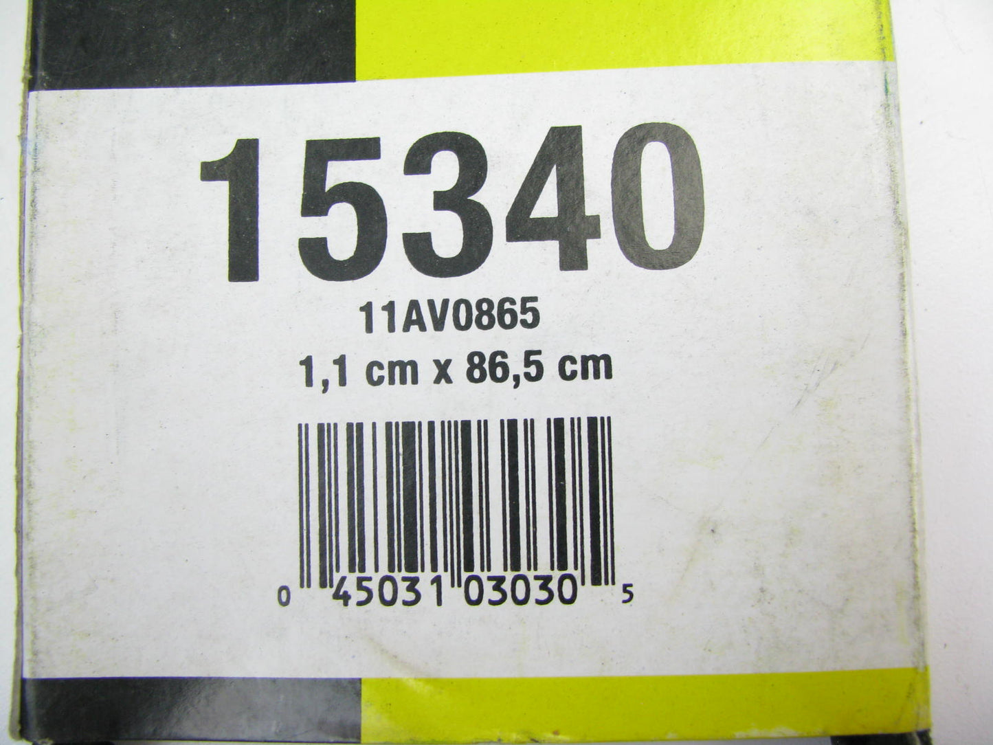 Valucraft 15340 Accessory Drive Belt - 0.44'' X 34'' - 36 Degree
