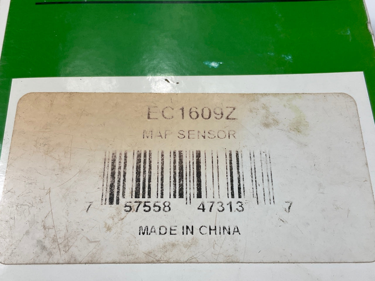 Valuegrade EC1609Z MAP Manifold Absolute Pressure Sensor
