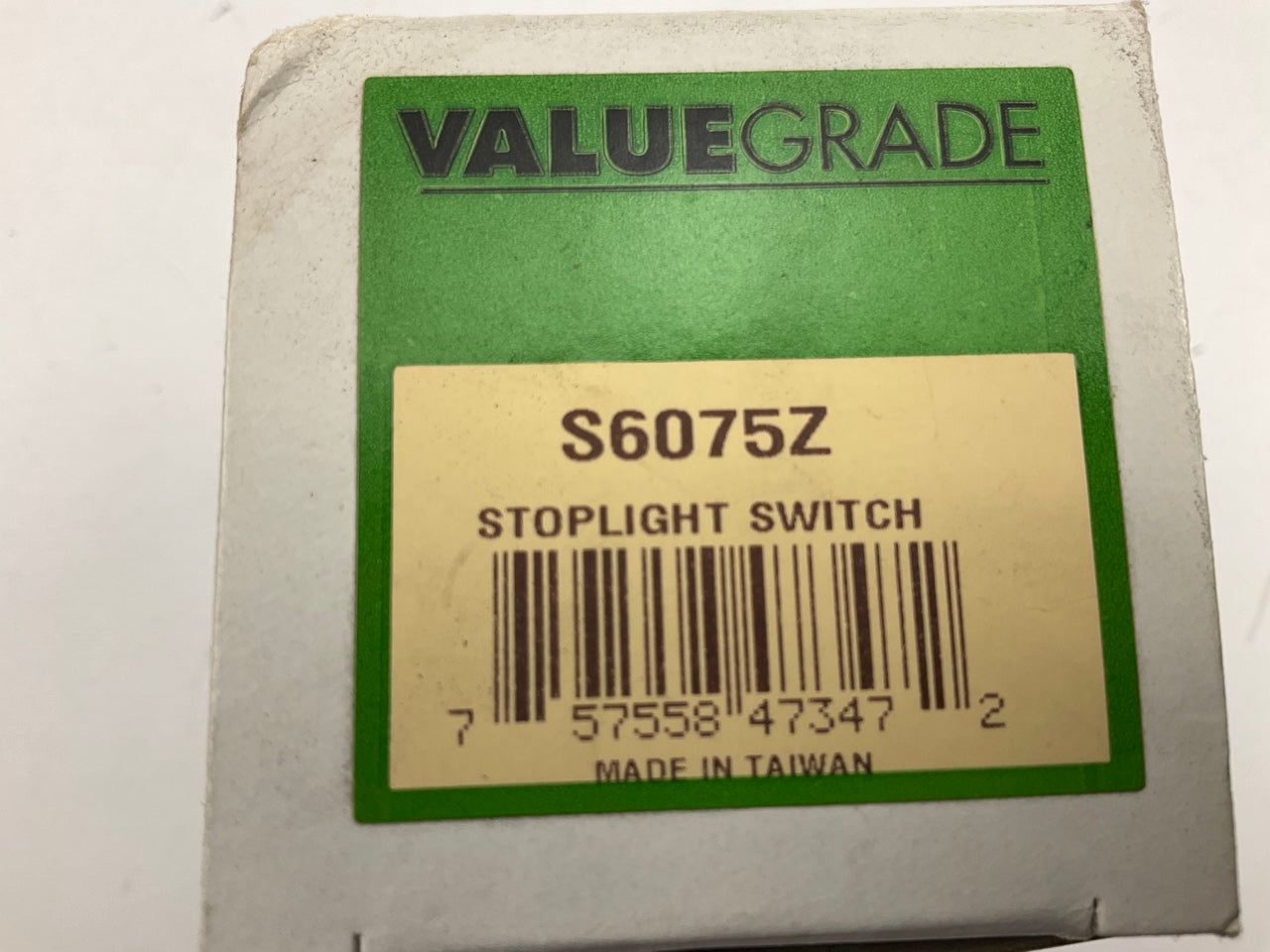 Valuegrade S6075Z Brake Light Stop Light Switch