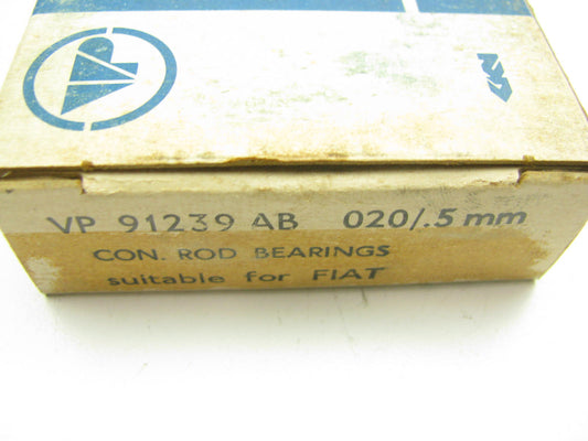Vandervell VP91239AB-020 Connecting Rod Bearings .020'' 1971-1973 Fiat 124 1.6L