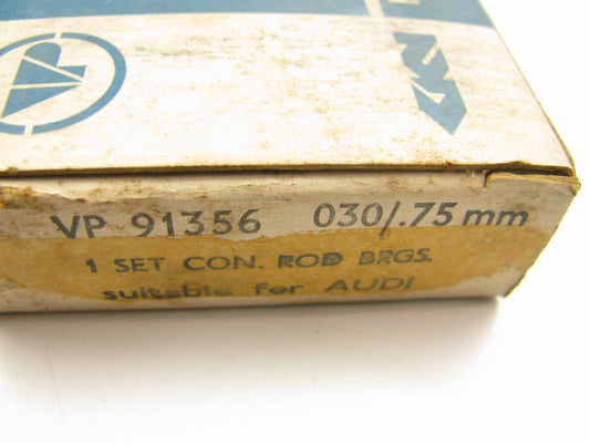 Vandervell VP91356-030 Connecting Rod Bearings .75mm 1970-1977 Audi 100 Series