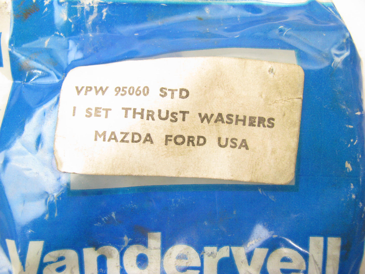Engine Crankshaft Thrust Washer Set Vandervell VPW95060 (TW-231S, 3567AF)