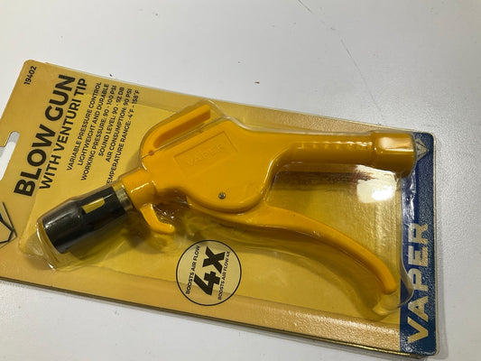 Vaper 19402 Venturi Air Blow Gun, LARGE, 90-120 PSI Working Pressure, 1/4'' NPT