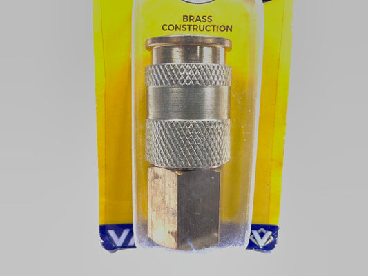 (10) PACK Vaper 19437 Air Compressor Line Fitting - 1/4-Inch NPT Female Coupler