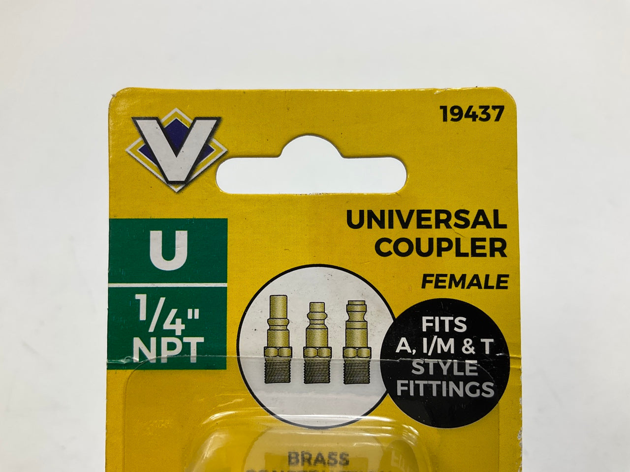 (10) PACK Vaper 19437 Air Compressor Line Fitting - 1/4-Inch NPT Female Coupler