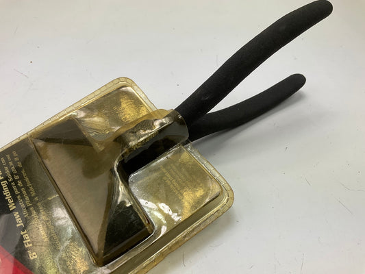 Vaper 41192 8'' Flat Jaw Welding Pliers - Use For Bending Or Folding Sheet Metal