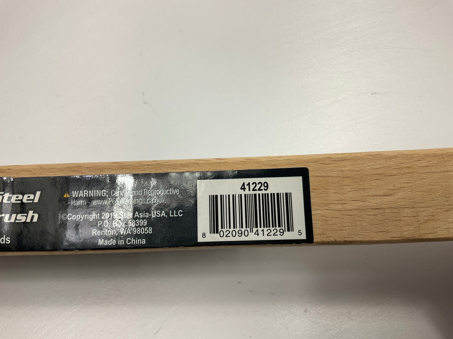 Vaper 41229 Stainless Steel Wire Brush For Cleaning Metal / Welding