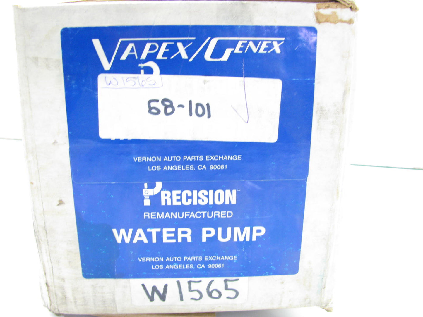 Vapex 58-101 OE Reman Water Pump