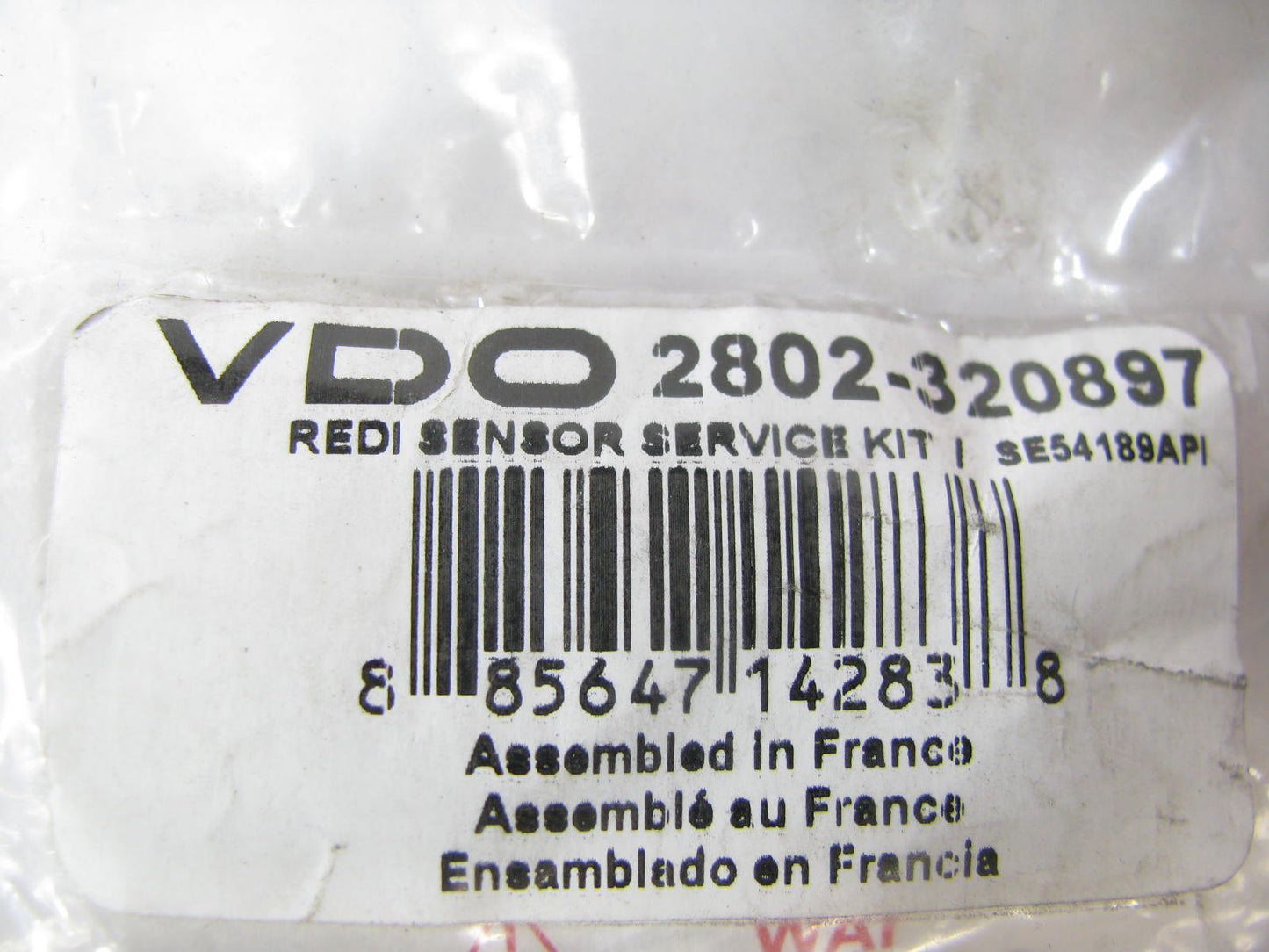 (4) VDO 2802-320897 TPMS Tire Pressure Sensor Service Kits