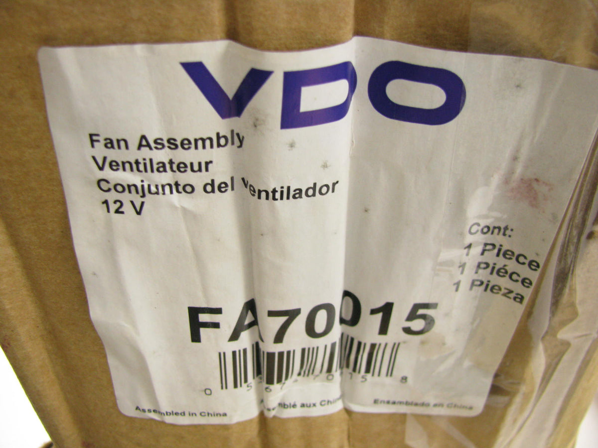 VDO FA70015 Dual Radiator & Condenser Fan For 1995-2000 Stratus Breeze 2.0L