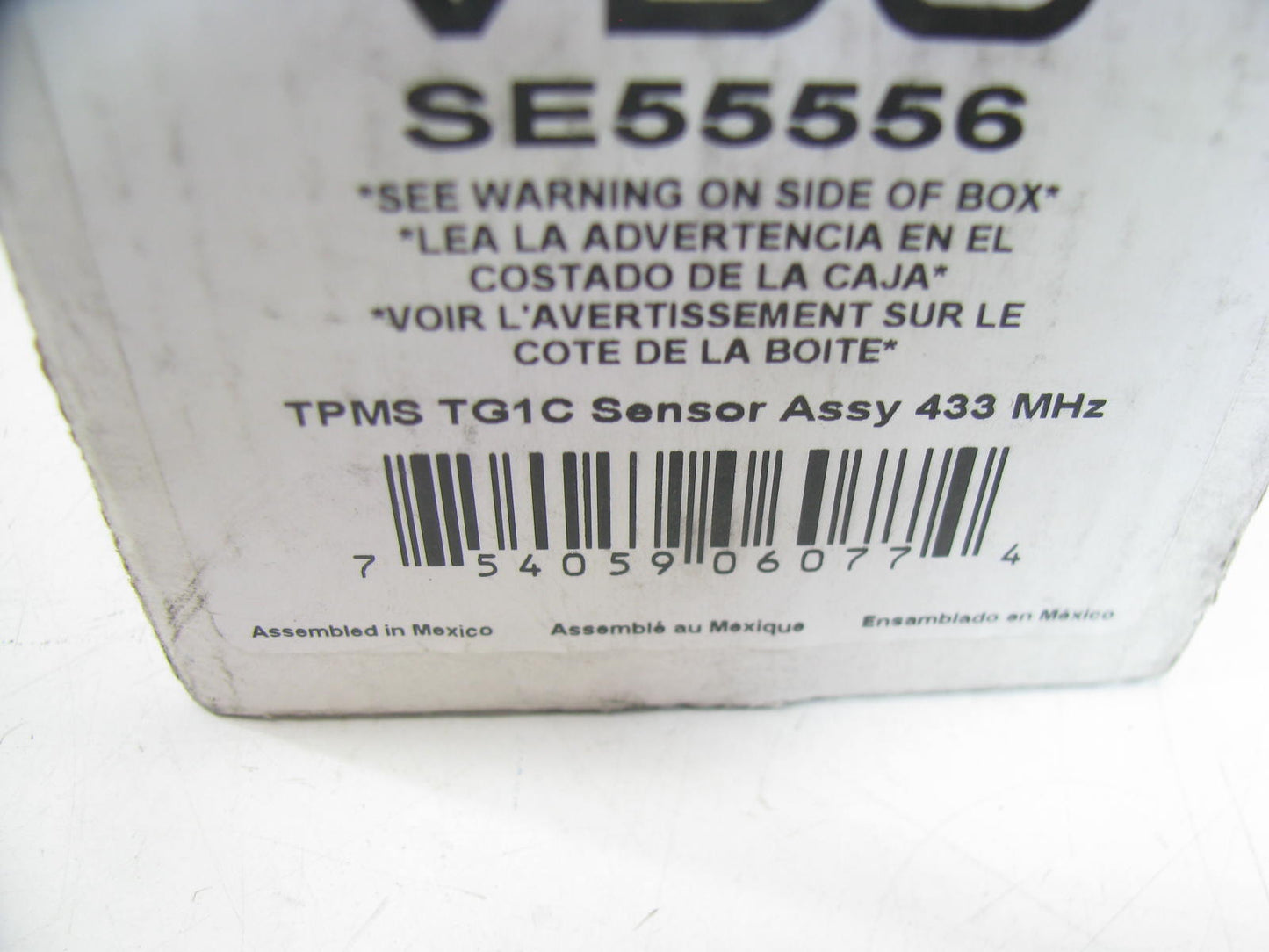 VDO SE55556 TPMS Tire Pressure Monitor Sensor