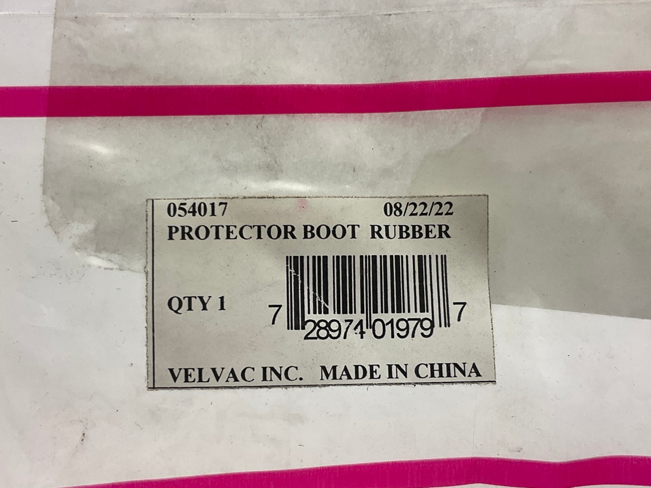 Velvac 054017 Terminal Protector Rubber Boot For 7-Way Socket