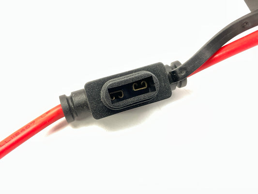 Velvac 091426 ATM / MINI In-Line Fuseholder, 12 Gauge Lead Wire