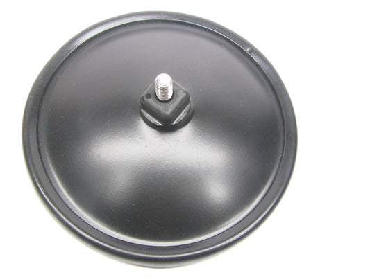 Velvac 708477 6'' Round Convex Mirror Black With Universal Mounting Bracket