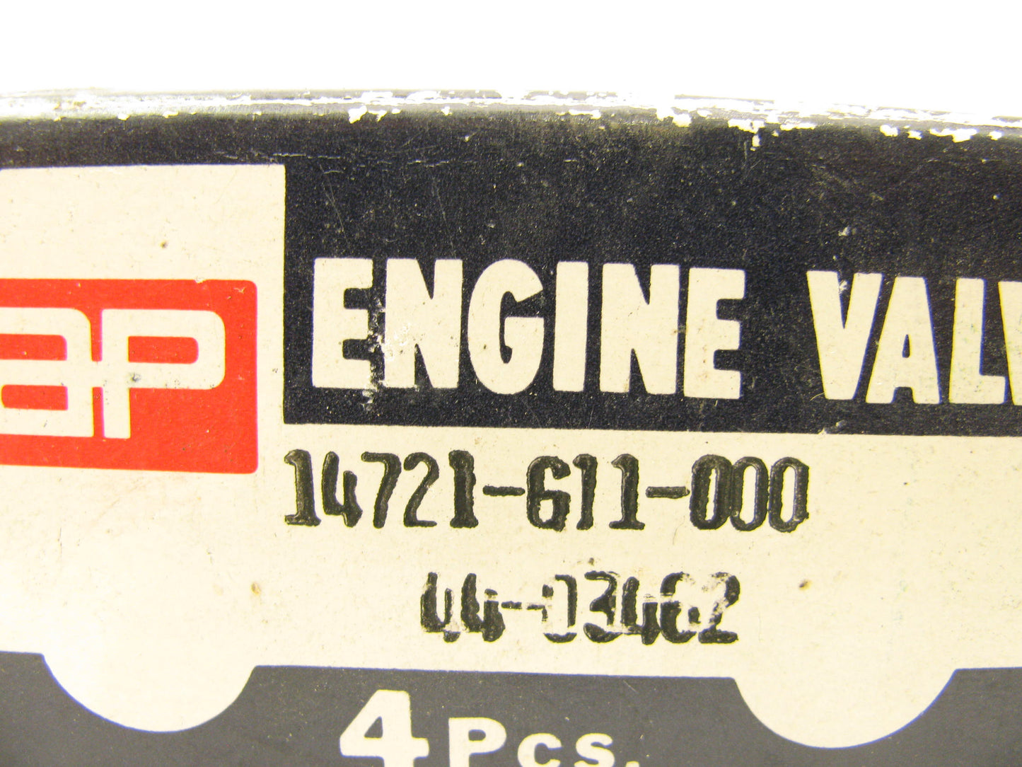 (4) VERA 14721-611-000 Engine Exhaust Valves - 1975-1977 Honda Civic 1.2L 1.5L