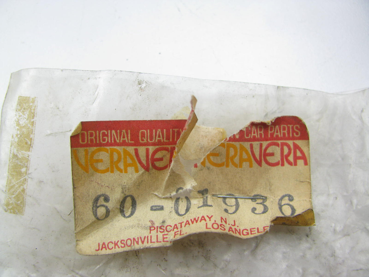 Vera 60-01936 Front Outer Steering Tie Rod End For 1965-1980 Porsche 911