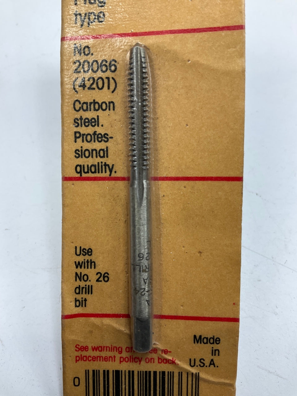 Vermont American 20066 Tap 3/16''-24 - MADE IN USA