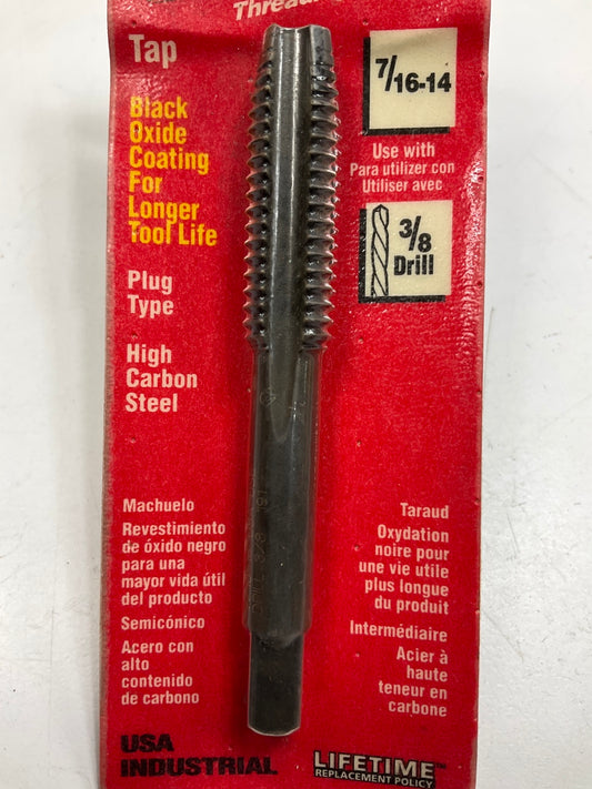 Vermont American 20474 Black Max Black Oxide Tap, 7/16''-14