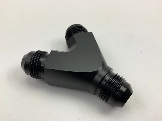VIBRANT PERFORMANCE 10808 Y Adapter Fitting; -8AN In X -8AN X -8AN