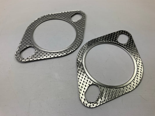 (2) Vibrant 1457 2-Bolt High Temperature Exhaust Gasket 2.5 Inch I.D. (2-1/2'')