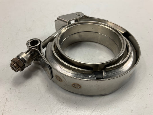 Vibrant Performance 1489 2-1/4'' (2.25'') V-band Flange & Clamp, Stainless Steel