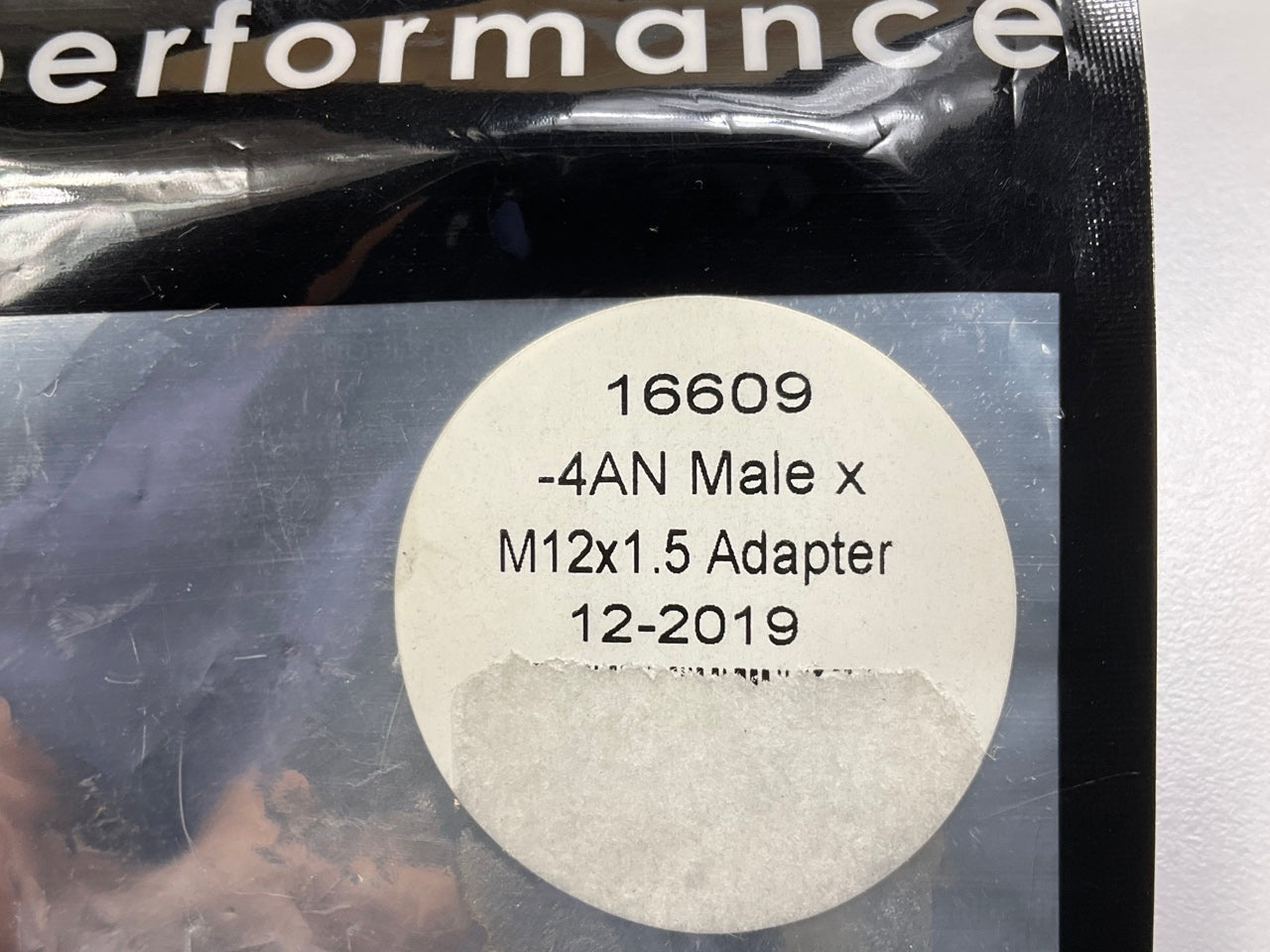 Vibrant Performance 16609 Male -4 AN Flare To Male M12 X 1.5 Metric Adapter