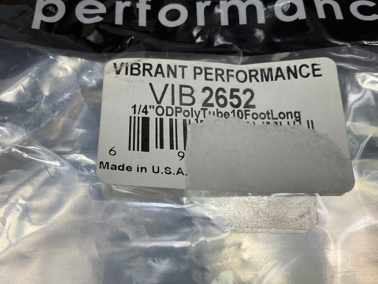 Vibrant 2652 Black 6mm 10' Silicone Vacuum Hose Tubing (10 Feet, 6mm)