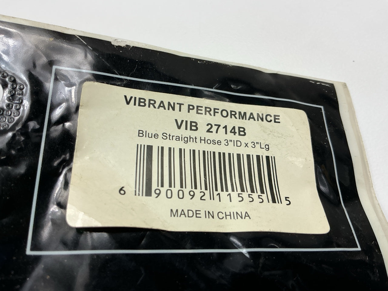 Vibrant Performance 2714B Silicone 3'' Air Intake Coupler, 4-Ply, Blue