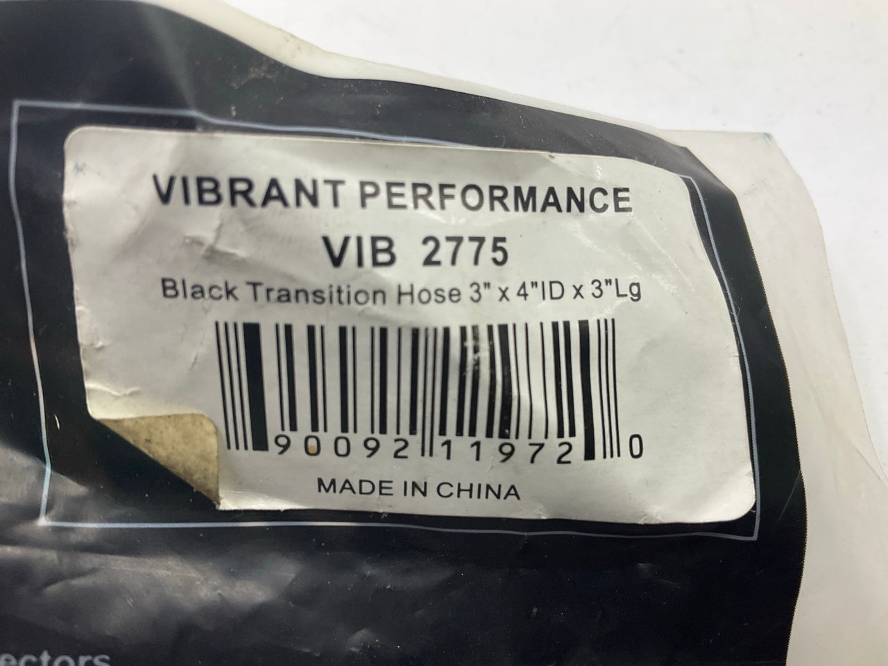 Vibrant Performance 2775 Reducer Hose Coupler - 3.00'' In, 4.00'' Out X 3'' Long