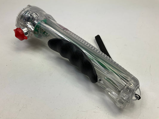 Victor 00239-VB Emergency Tool Safety Light Window Hammer Seat Belt Cutter
