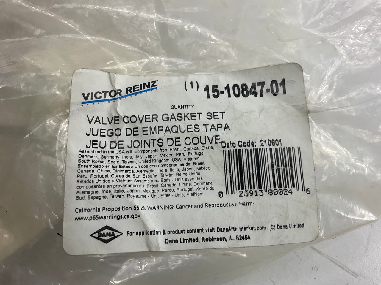 Victor 15-10847-01 Valve Cover Gasket Set For 1998-2008 Mercedes 4.3L, 5.0L-V8