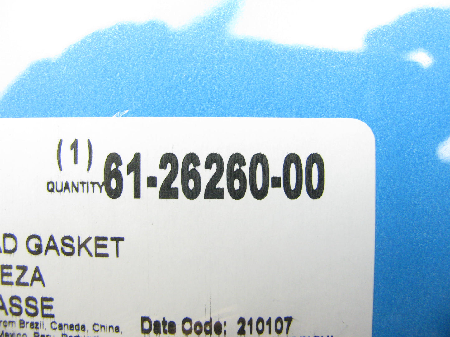 Victor Reinz 61-26260-00 Right Cylinder Head Gasket For 1986-1992 Ford 2.9L-V6