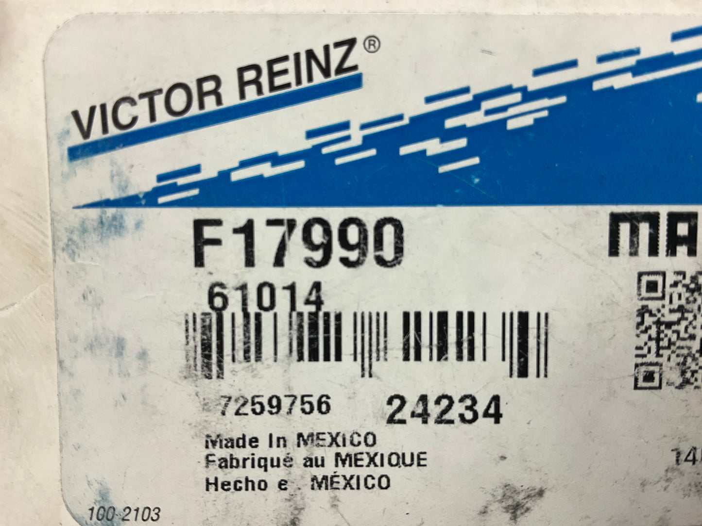 Victor Reinz F17990 Exhaust Pipe Flange Gasket