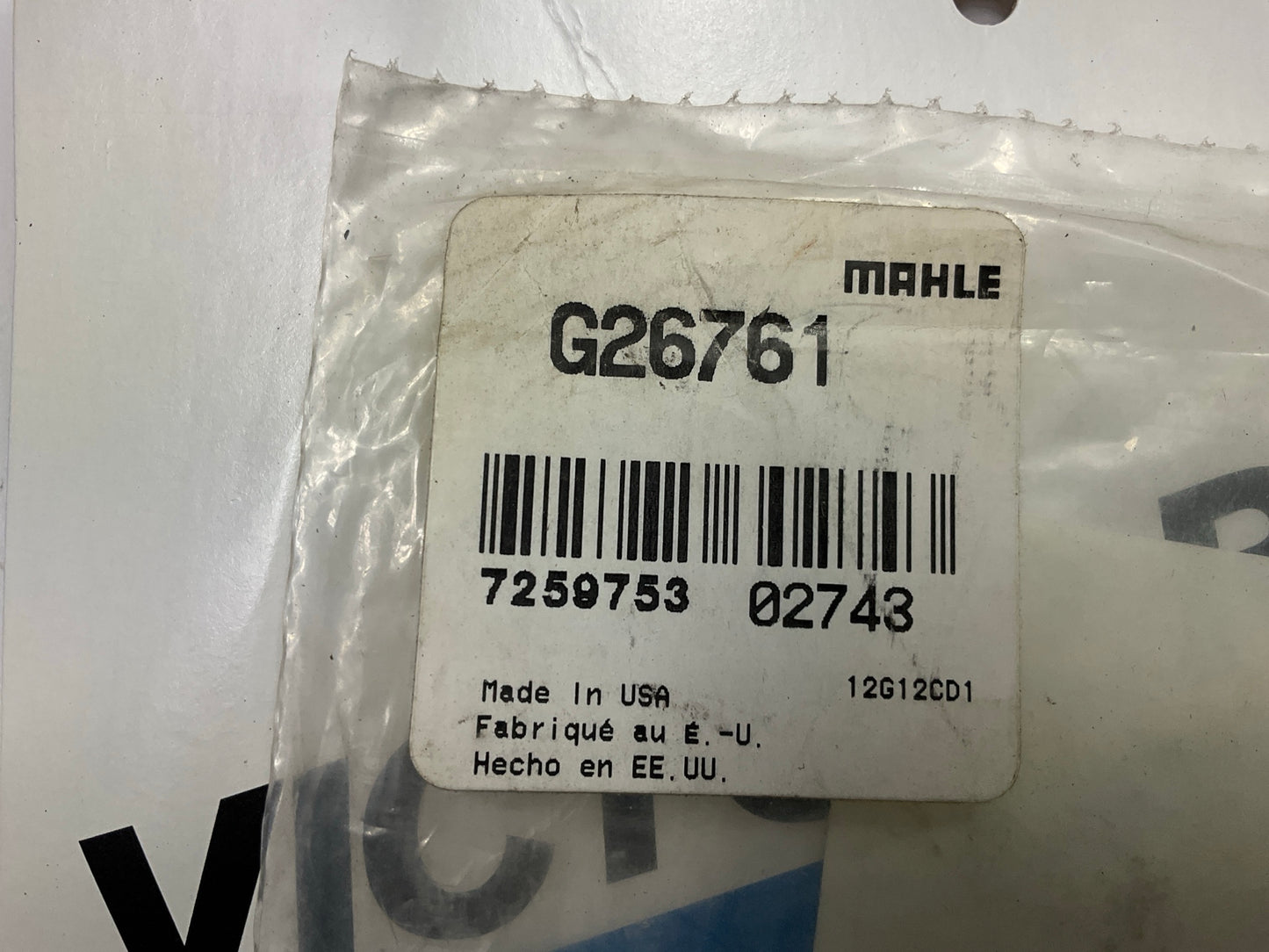 Victor Reinz G26761 Carburetor Mounting Gasket Holley 4-bbl, 4-Hole, 1 3/4'' Dia